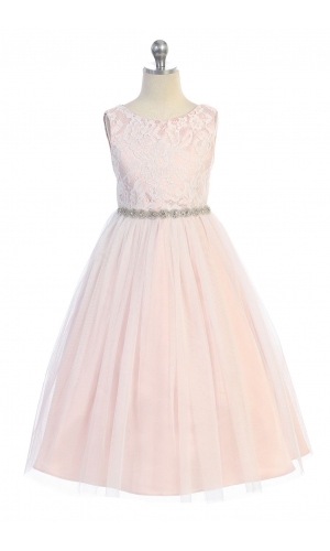 Brudepigekjole kids dream Rosa 494