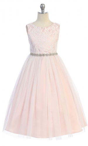 Brudepigekjole kids dream Rosa 494