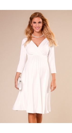 Wilow brudekjole hvid graviditets kjole