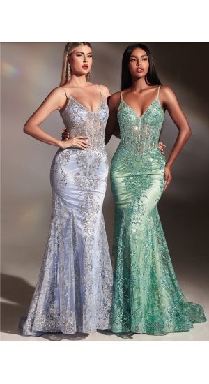 Cindarella  j810 festkjoler I mange farver