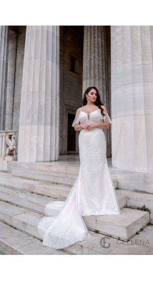 Plus size havfrue brudekjole Plus size havfrue brudekjole