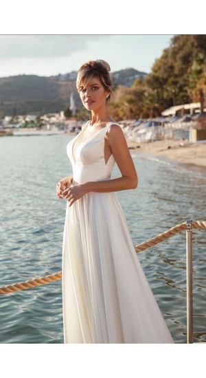 Anastasia brudekjole chiffon  Anastasia brudekjole chiffon