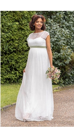 Graviditets brudekjole Lilian model Graviditets brudekjole Lilian model