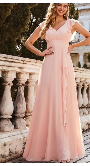 Pink rosa eller blå fest kjole 