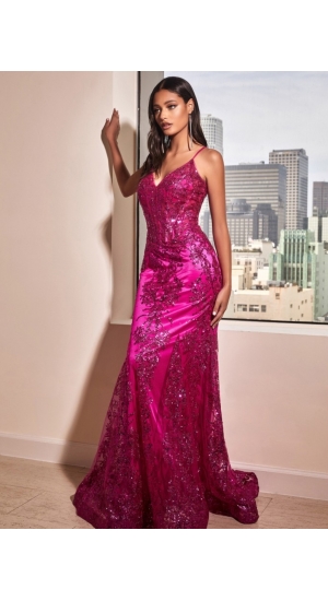 Cindarella  j810 festkjoler I mange farver