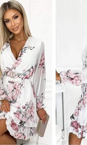 Numoco 422,2 kjole med blomster 