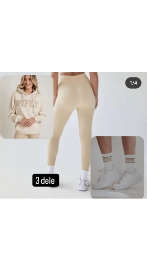 Hættetrøje, leggings , strømper   Hættetrøje, leggings , strømper