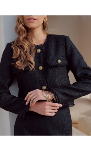  Jakke/ blazer sort klassisk suit 