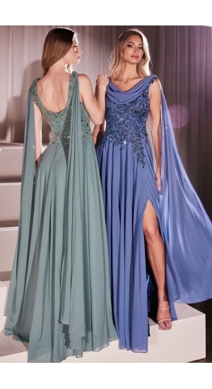 Kjole med ærme look 