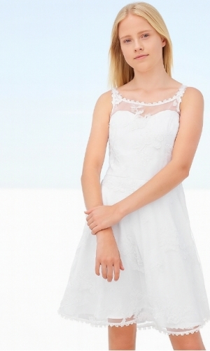   Konfirmations kjole fra Real Silk udsalg tilbud