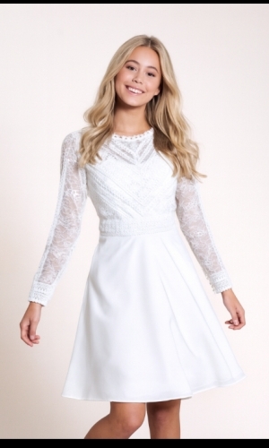   Konfirmations kjole fra Real Silk udsalg 