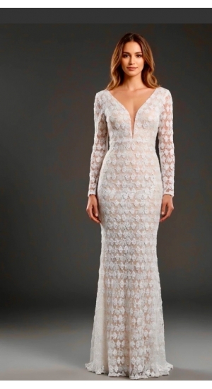 Soky Soa kjole med ærmer v ryg Soky Soa kjole med ærmer v ryg