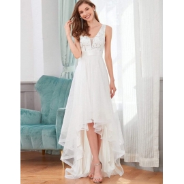   2026 brudekjole high low