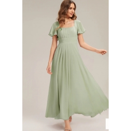 Sommerkjole i 3 farver minth grøn, rosa eller rød 