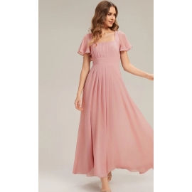 Sommerkjole i 3 farver minth grøn, rosa eller rød 