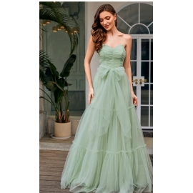 Sommerkjole i 3 farver minth grøn, rosa eller rød 