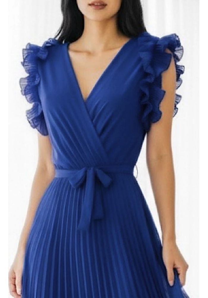 Villy kjole med ærmer i mange farver