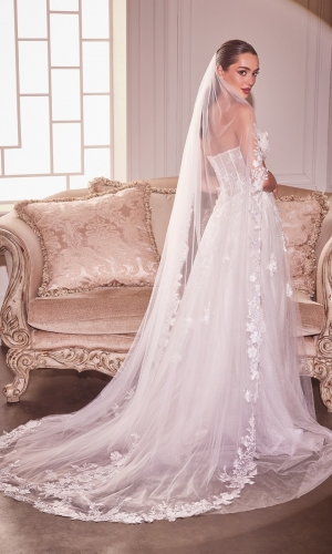 Brudeslør V005 | bridalstore.dk