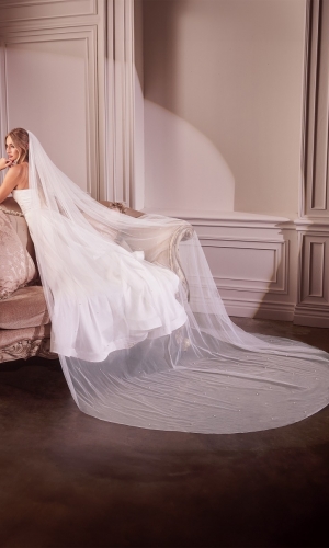 Brudeslør V008 | bridalstore.dk