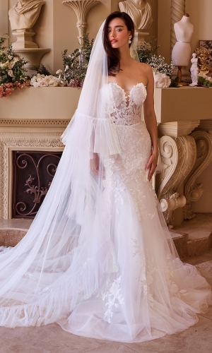Brudeslør V011 | bridalstore.dk