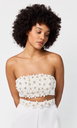 Bælte Gem Yvette ivory | bridalstore.dk