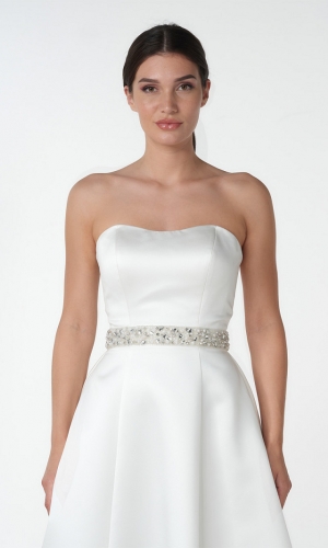 Bælte ivory | bridalstore.dk