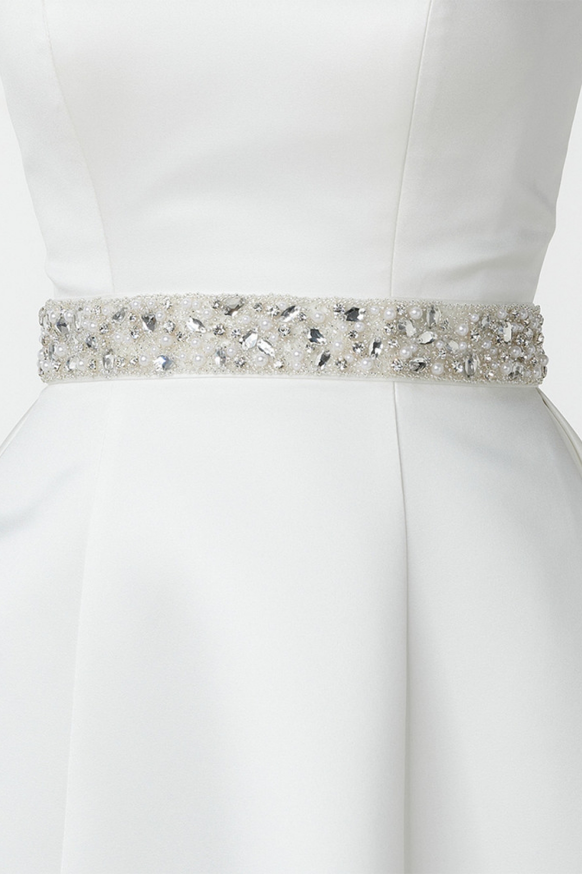 Bælte ivory | bridalstore.dk