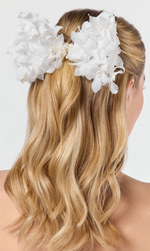 Blomst ivory | bridalstore.dk