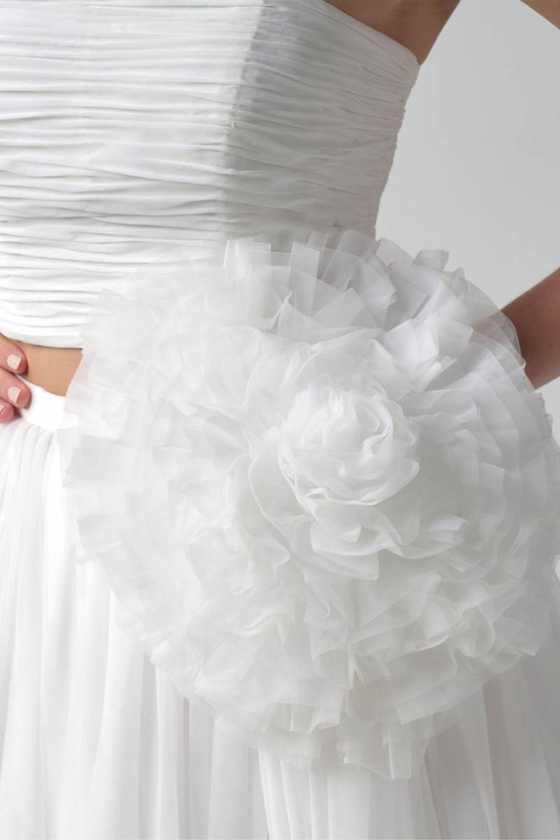 Blomst Tulle ivory | bridalstore.dk