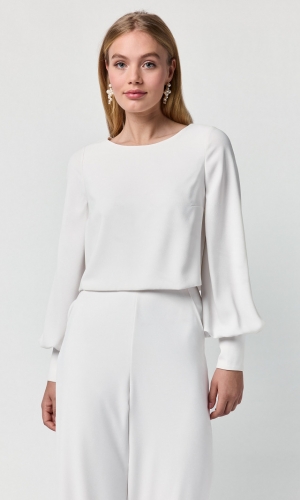 Blouson Gem Dana ivory | bridalstore.dk