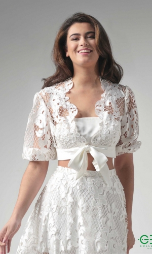 Blouson Gem Kaja ivory | bridalstore.dk