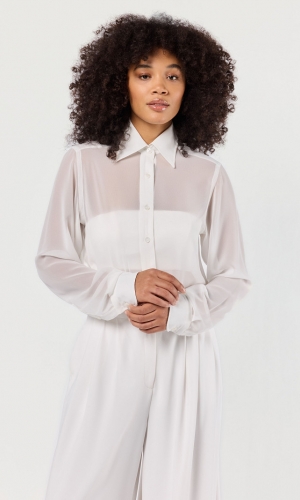 Bluse Chiffon Gem ivory | bridalstore.dk