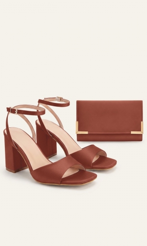 Brudepumps ASTRID med matchende clutch | bridalstore.dk