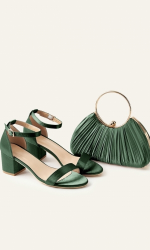 Brudepumps AMALIE med matchende clutch | bridalstore.dk