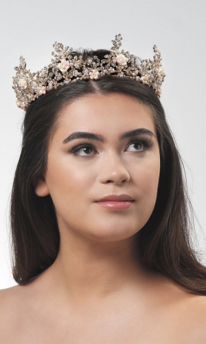 Krone guld | bridalstore.dk
