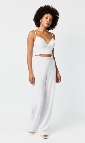 Bukser Gem Dana ivory | bridalstore.dk