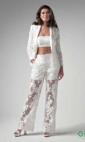 Bukser Gem Kaja ivory | bridalstore.dk