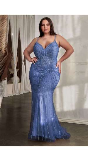 Sony plussize glitter kjole Sony plussize glitter kjole
