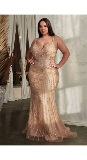 Sony plussize glitter kjole Sony plussize glitter kjole