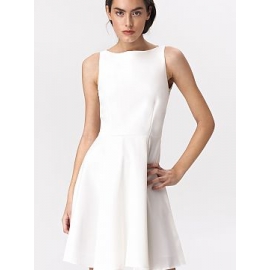 Cocktail dress Nife (143562) kort hvid elelr sort kjole