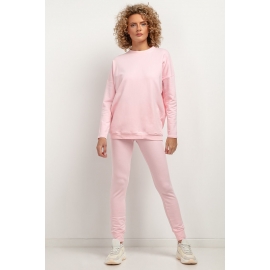 Leggings til træningssæt / hjemmesæt i beige super blød bomuld