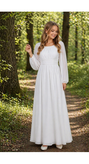 Josepfine lang konfirmations kjole