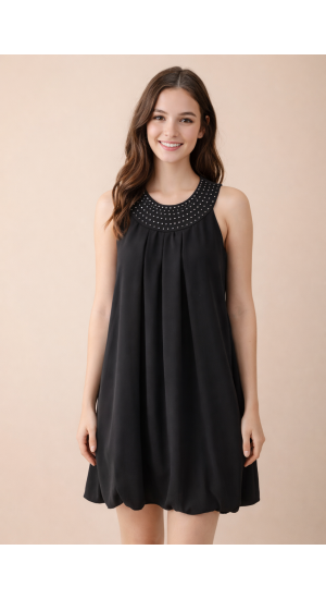 Kort fest kjole sort Kort fest kjole sort