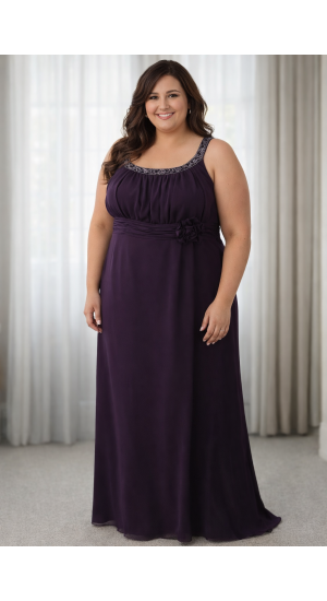 Udsalg festkjole plussize 