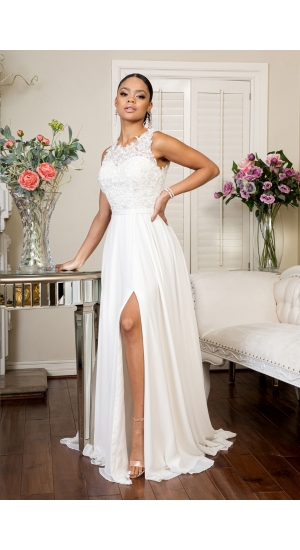 GL 1952 billig enkel brudekjole GL 1952 billig enkel brudekjole