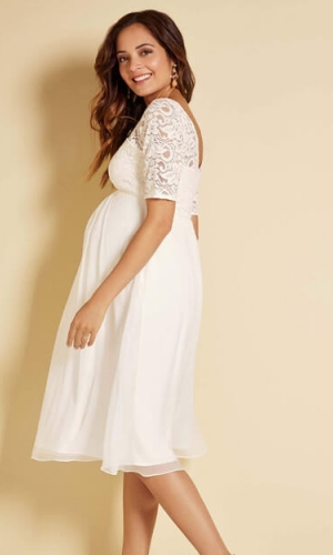 Graviditets brudekjole Alaska kort | bridalstore.dk