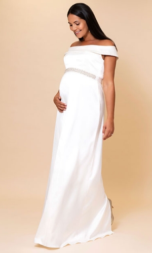 Graviditets brudekjole Grace lang | bridalstore.dk