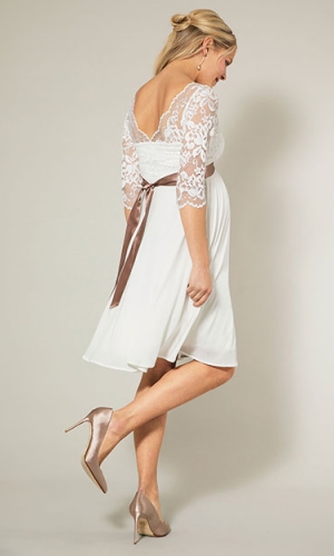 Graviditets brudekjole Olivia kort | bridalstore.dk