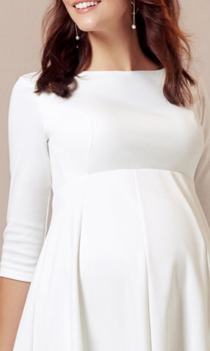 Graviditets brudekjole Sienna kort | bridalstore.dk