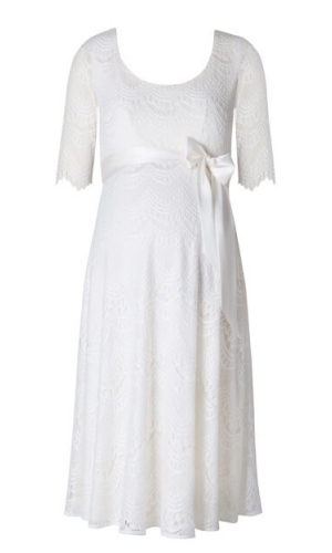 Graviditets brudekjole Verona kort | bridalstore.dk